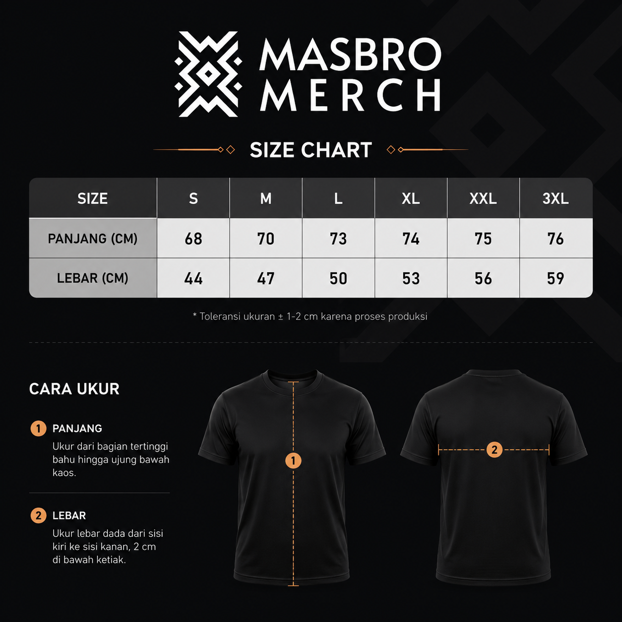 Kaos Masbro Merch Edisi 5 — foto 4