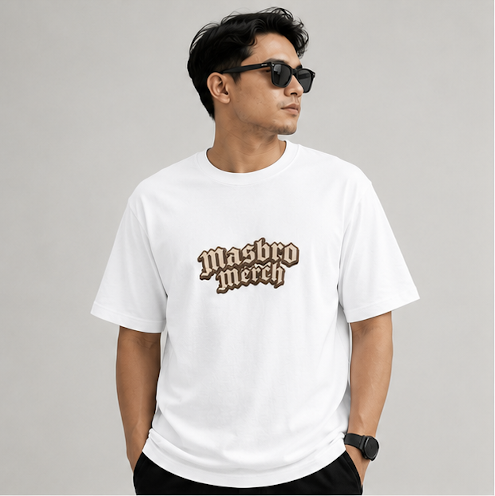 Kaos Masbro Merch Edisi 1