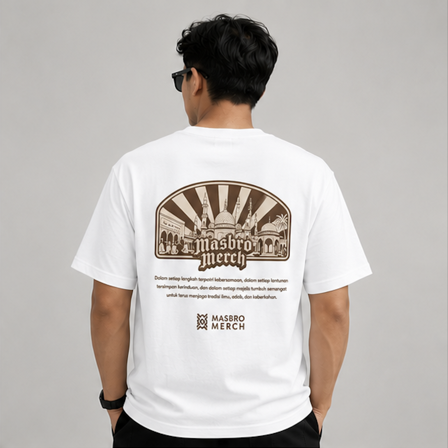 Kaos Masbro Merch Edisi 1 — foto 3