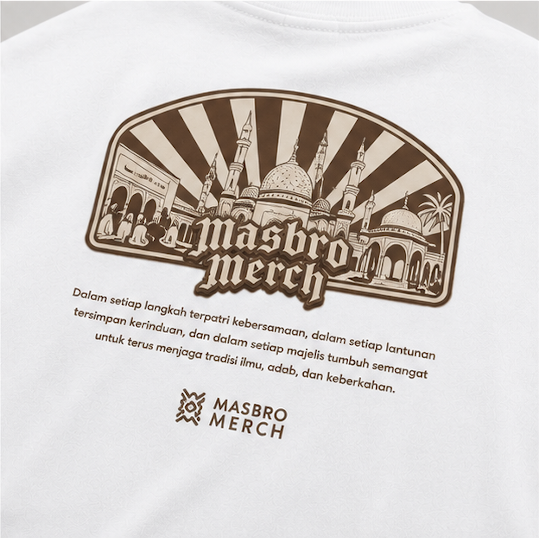 Kaos Masbro Merch Edisi 1 — foto 4